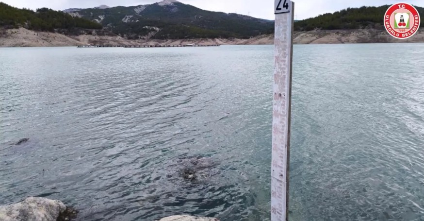 Uluborlu Barajı’nda 3 Günde 55 Santimetrelik Yükseliş