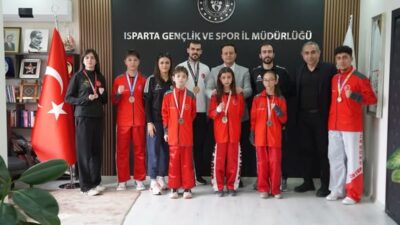 Isparta’da kick boks branşında ulusal