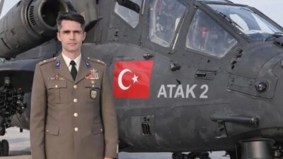 Katar’da meydana gelen askeri helikopter