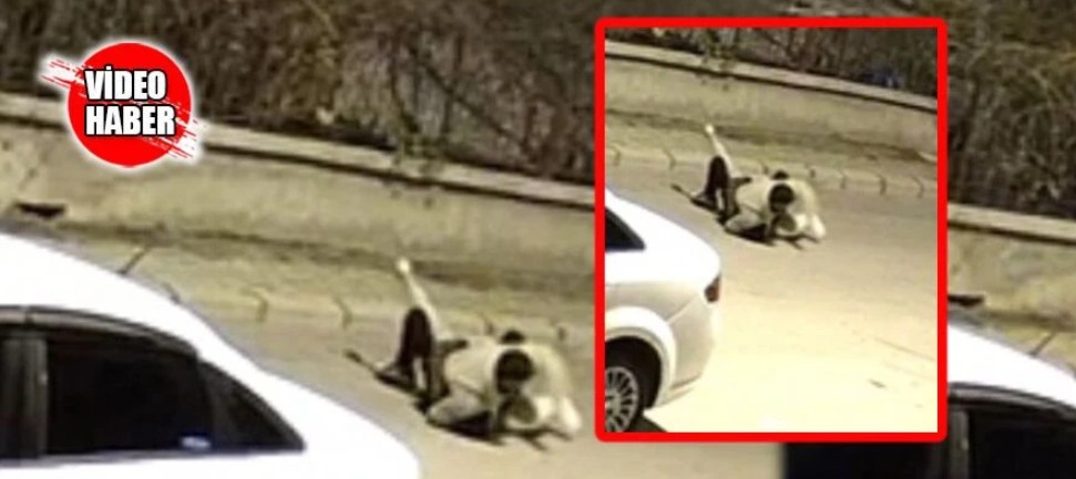 ISPARTA’DA GECE YARISI KAVGA: O ANLAR KAMERADA