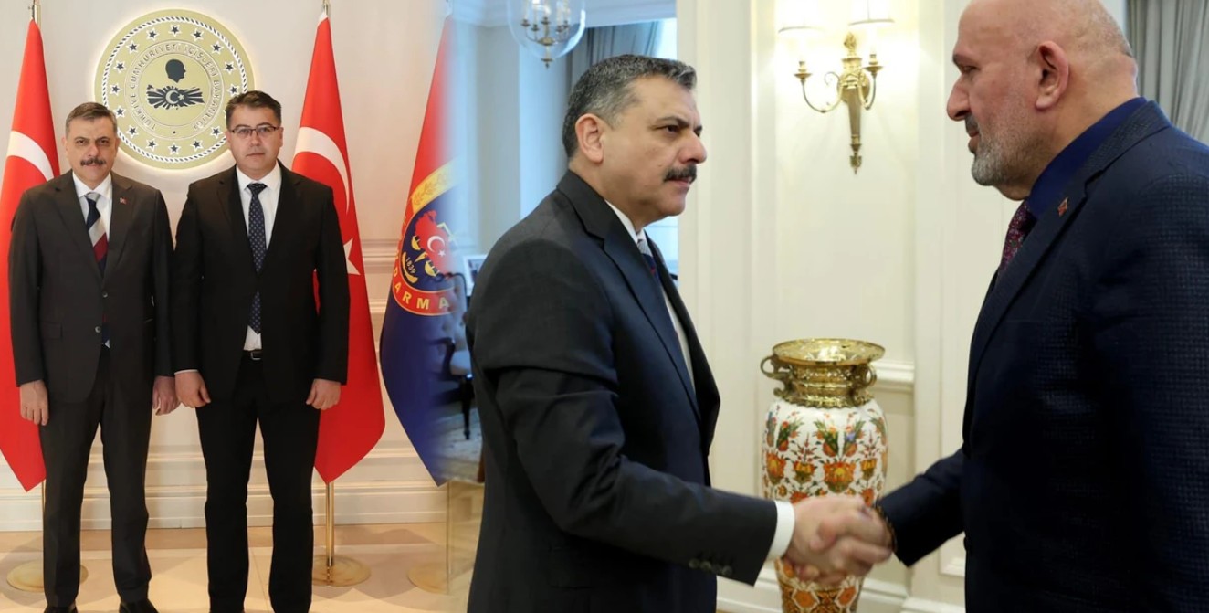 Isparta Muhtarlar Derneği Başkanı Gökhan Büyükleblebi’den Bakan Çiftçi’ye Ziyaret