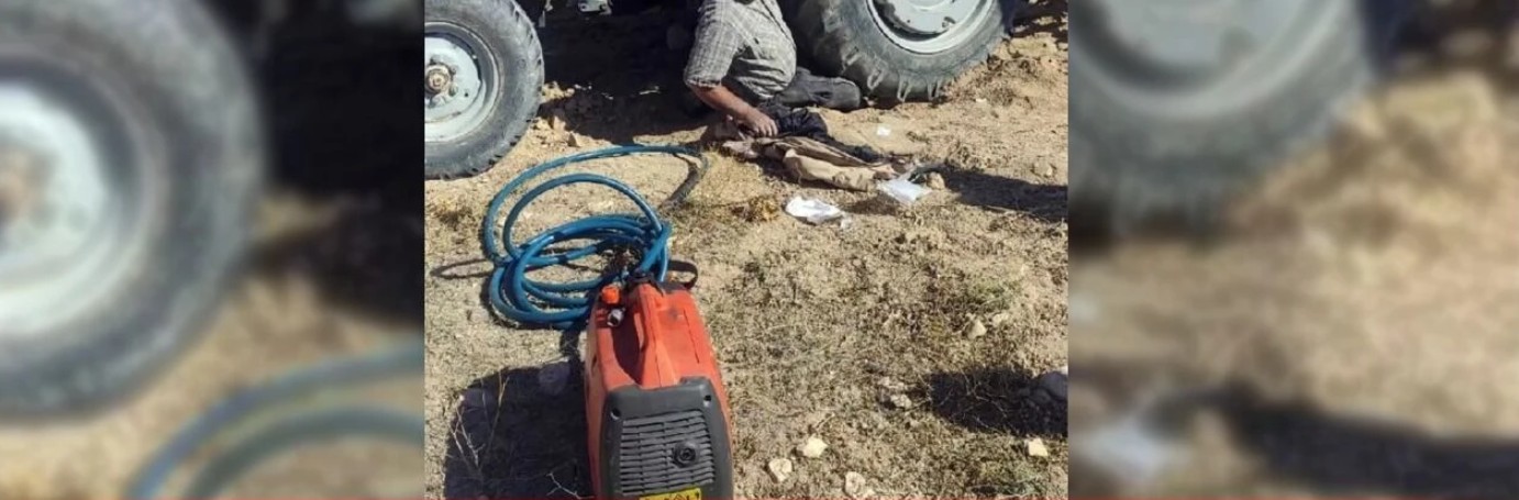 Yalvaç’ta Traktörden Düşen Sürücü Ölümden Döndü