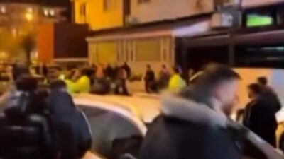 Isparta’da gece saatlerinde Barlar Sokağı’nda