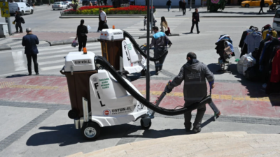 Isparta Belediyesi, kent genelinde temizlik