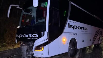 Antalya–Isparta karayolunda meydana gelen trafik