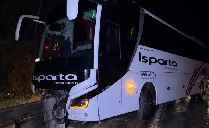 Antalya–Isparta karayolunda meydana gelen