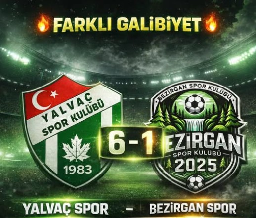 Yalvaç Spor Genç Kadrosuyla Farklı Kazandı