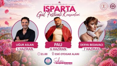 Isparta Belediyesi tarafından bu yıl
