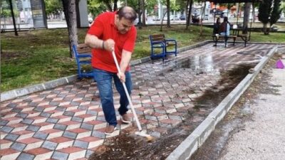 Isparta'da Fatih Mahallesi Muhtarı Osman