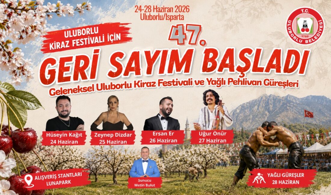 Isparta'nın Uluborlu ilçesinde bu yıl