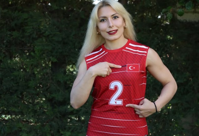 Milli sporcu Reyhan Yılmaz,