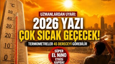 Hava sıcaklıklarının mevsim normallerinin üzerine