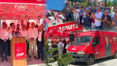 Isparta’da Cumhuriyet Halk Partisi (CHP)