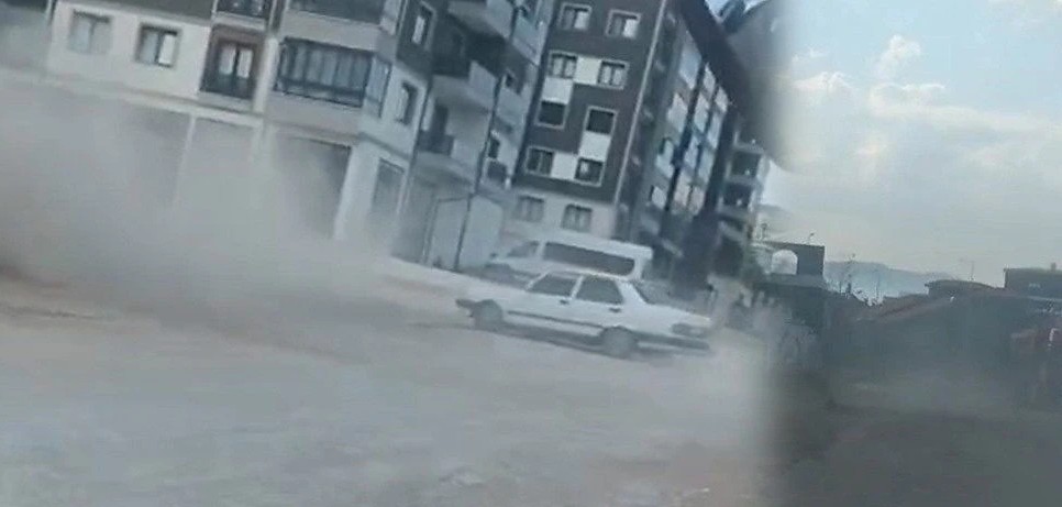 Isparta'da sosyal medyada paylaşılan drift