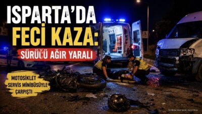 ISPARTA (KFK Ajans) – Motosiklet
