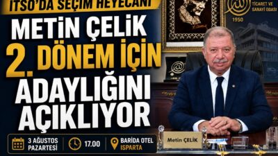 ISPARTA (KFK Ajans) – Isparta