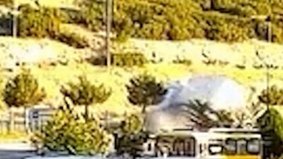 Isparta'nın Keçiborlu ilçesi girişinde meydana