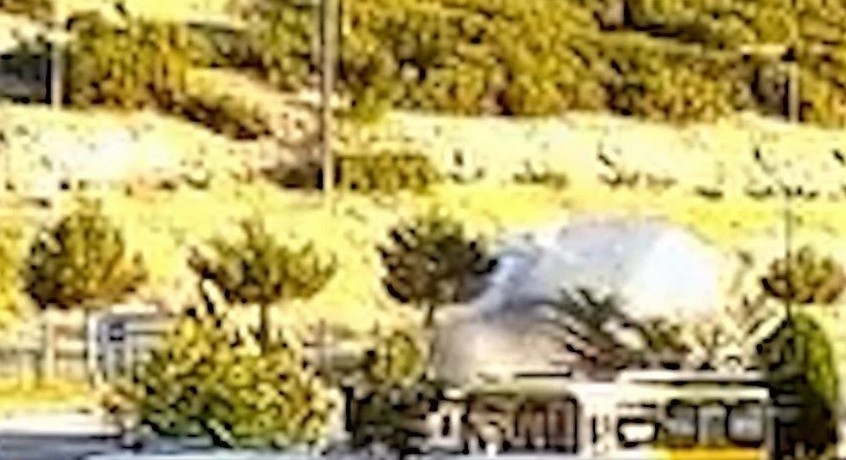 Isparta'nın Keçiborlu ilçesi girişinde