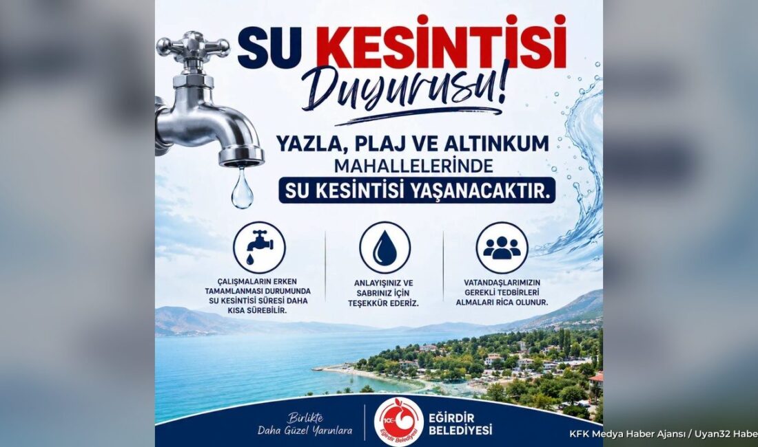 EĞİRDİR (KFK Ajans) –