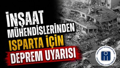 ISPARTA (KFK Ajans) – TMMOB