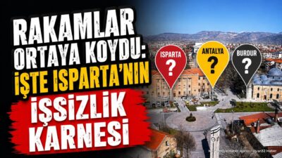 ISPARTA (KFK Ajans) – Isparta’da