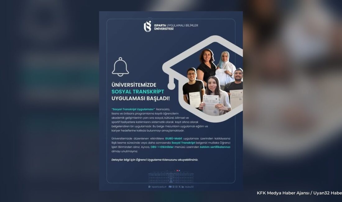 ISPARTA (KFK Ajans) –