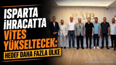 ISPARTA (KFK Ajans) – Isparta
