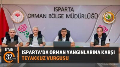 ISPARTA (KFK Ajans) – Isparta