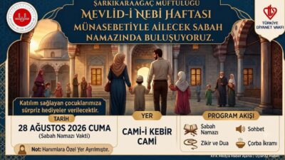 ŞARKİKARAAĞAÇ (KFK Ajans) – Isparta’nın
