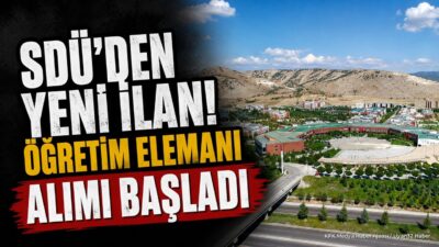 ISPARTA (KFK Ajans) – Süleyman