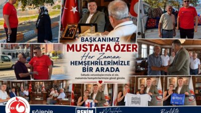 EĞİRDİR (KFK Ajans) – Eğirdir