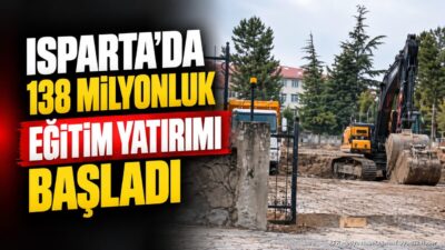 ISPARTA (KFK Ajans) – Isparta’da