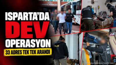 ISPARTA (KFK Ajans) – Isparta’da
