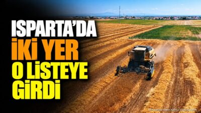 ISPARTA (KFK Ajans) – Isparta’da