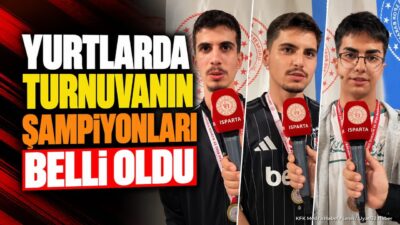 ISPARTA (KFK Ajans) – Isparta