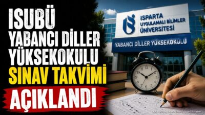 ISPARTA (KFK Ajans) – Isparta