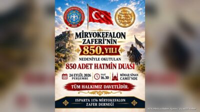 ISPARTA (KFK Ajans) – 850.