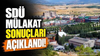 ISPARTA (KFK Ajans) – Süleyman