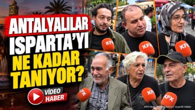 Antalya’da gerçekleştirilen anket çalışmasında vatandaşlara