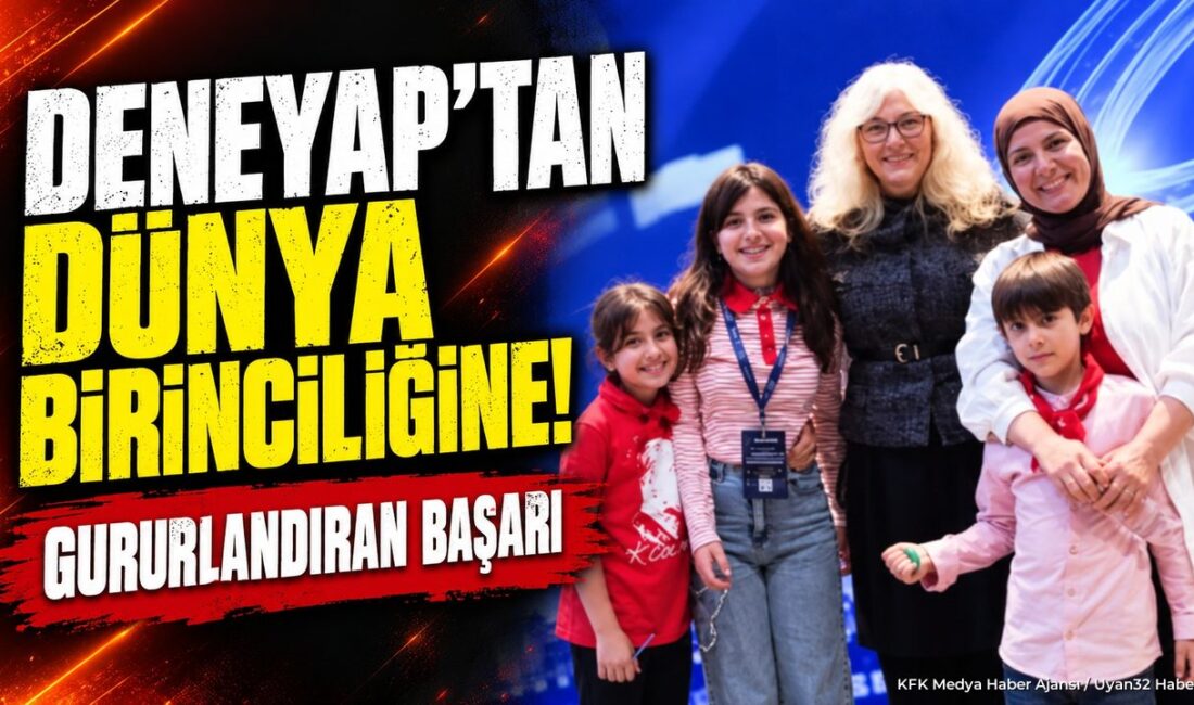 Isparta’nın gururu DENEYAP öğrencisi