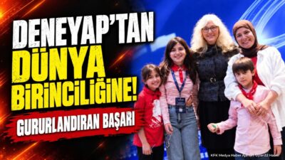 Isparta’nın gururu DENEYAP öğrencisi Zeynep