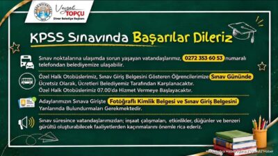 AFYON (KFK Ajans) – Dinar