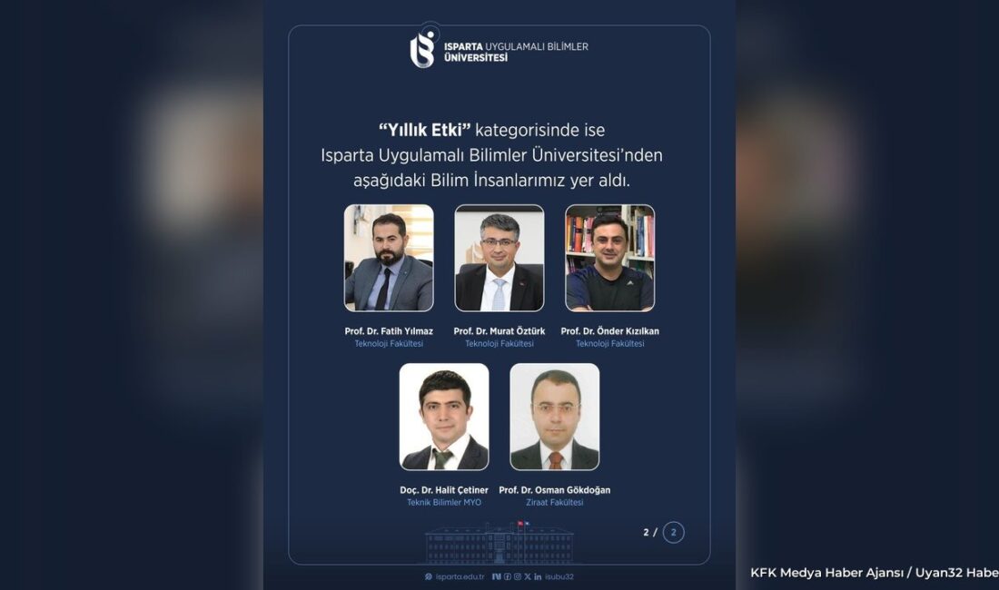 ISPARTA (KFK Ajans) –
