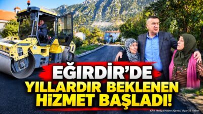 EĞİRDİR (KFK Ajans) – Eğirdir’in