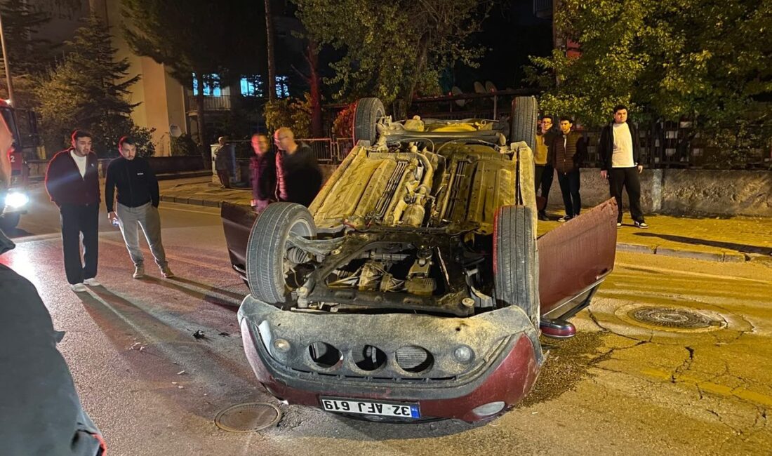 ISPARTA – Isparta’da iki