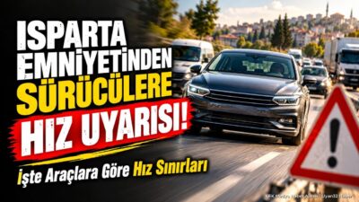 ISPARTA (KFK Ajans) – Isparta