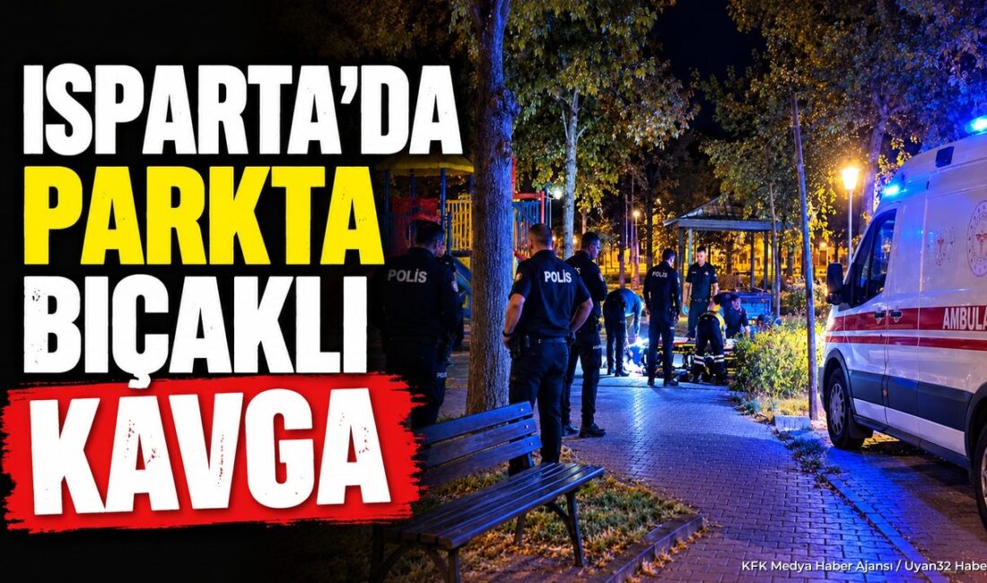ISPARTA – Isparta’da gece saatlerinde