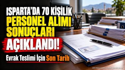 ISPARTA (KFK Ajans) – Isparta