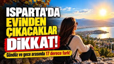 ISPARTA (KFK Ajans) – Isparta’da
