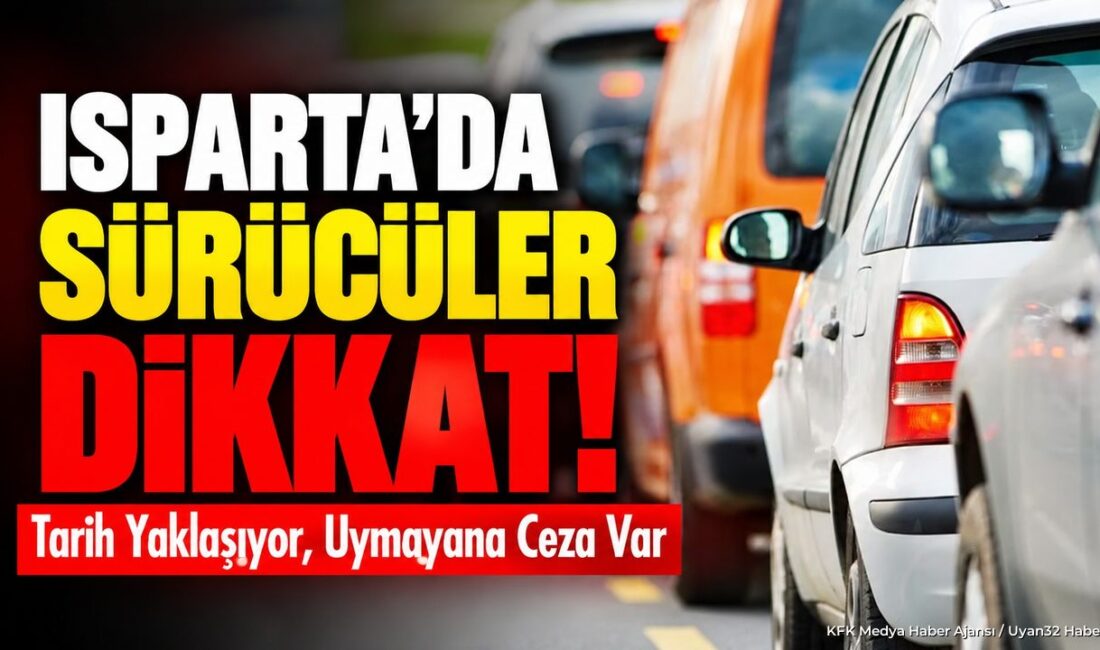 Isparta’da soğuyan havalarla birlikte